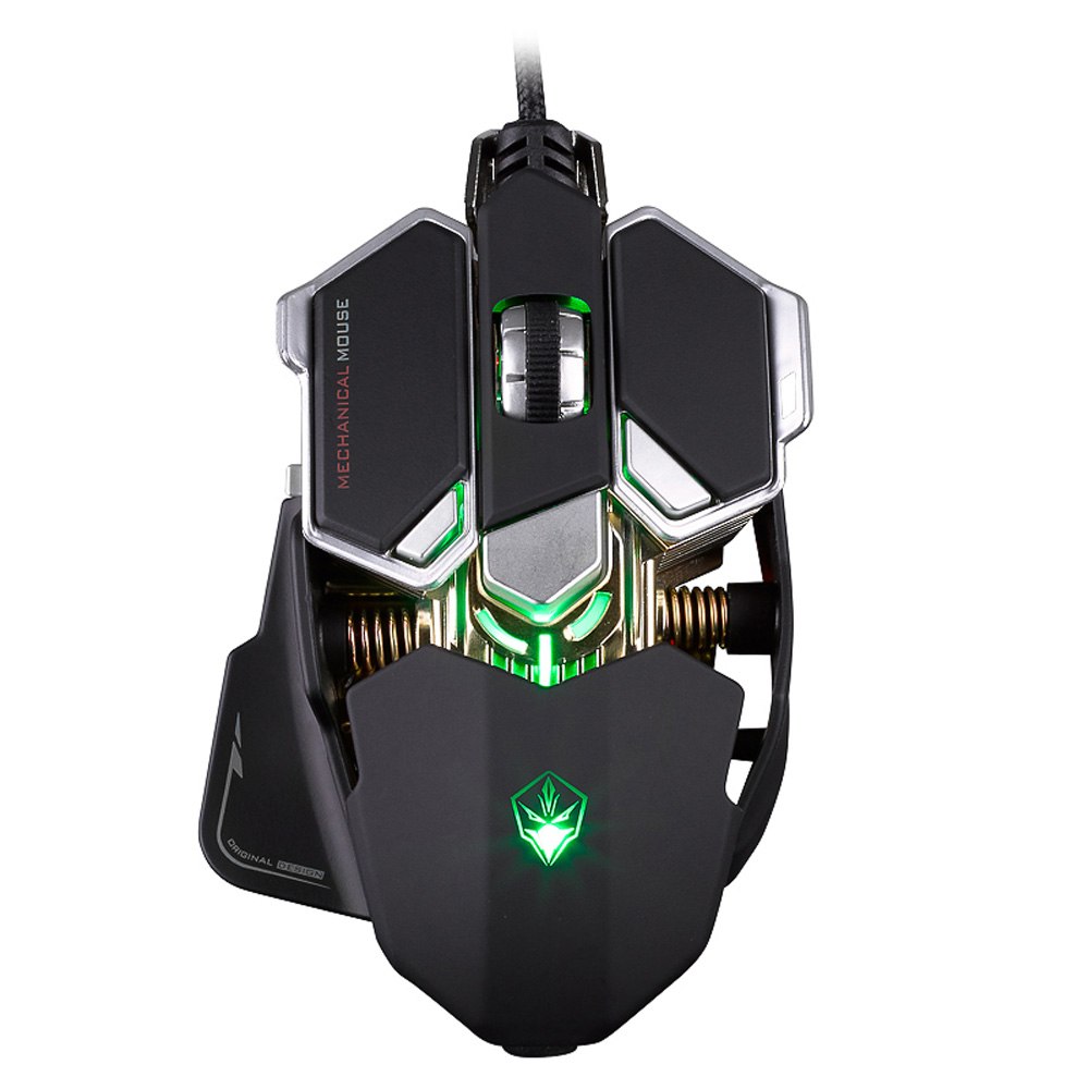 9 Buttons Optical Gaming Macros Mouse 8004000 DPI 4 Colors Light