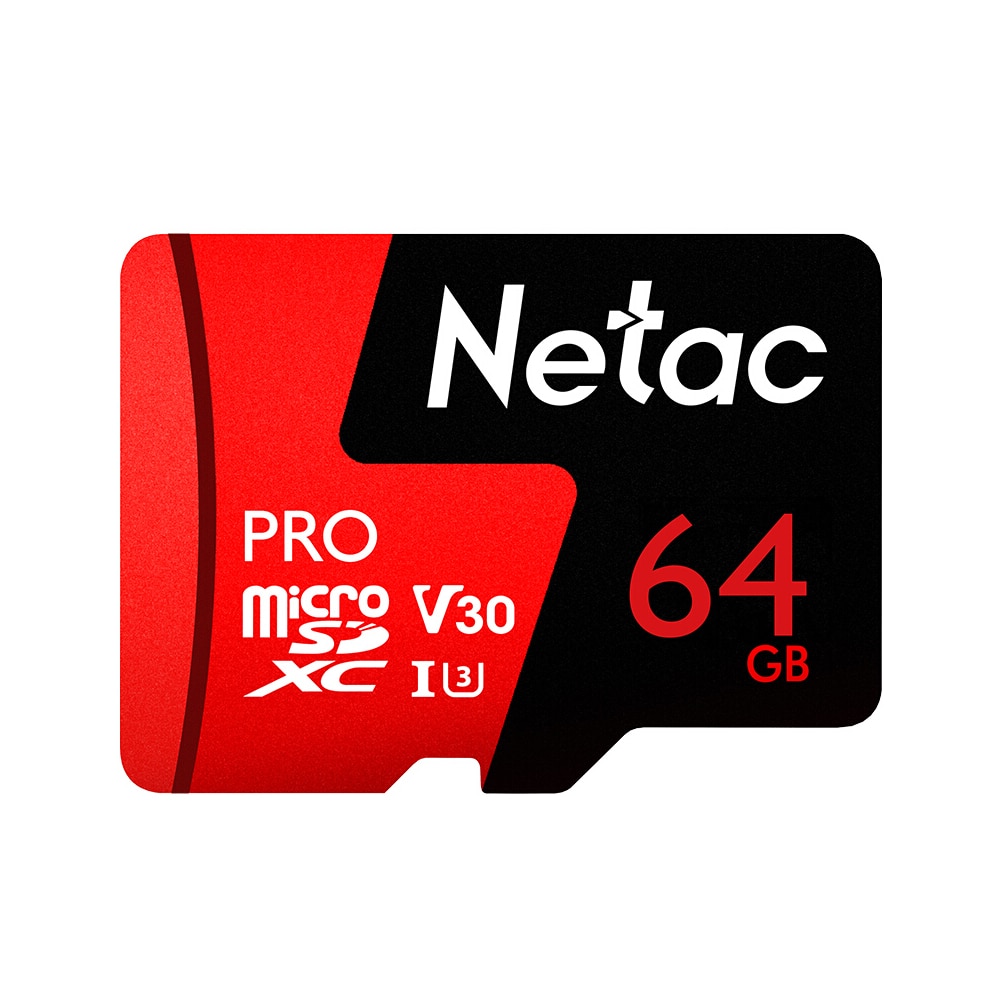 microSD TF Memory Card 64GB Data Storage V30/UHS-I U3 High Speed Up to