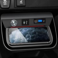15W QI Wireless Car Smart Phone Charge Plate for Toyota RAV4 RAV 4 2019 2020