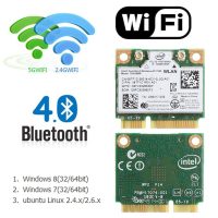 Mini PCI-E 876Mbps Dual Band 2.4/5GHz a/b/g/n/ac Wifi + Bluetooth 4.0 Card