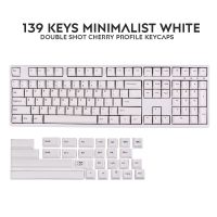 139 Keys PBT Keycap Cherry Profile Double Shot Keycaps For Mechanical Keyboard
