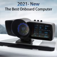 Multi-Function Dashboard Car HUD Head Up Display OBD2+GPS Smart Speedometer