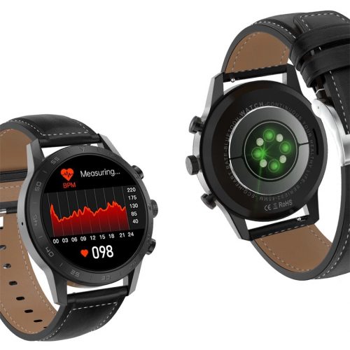 1.39 inch Screen Smart Watch Heart Rate Blood Pressure Oxygen ECG Monitor