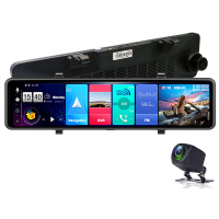 12" Car DVR Rearview Mirror Registrar Camera 4G Android 8.1 Dash Cam GPS Navigation Videcam ADAS Full HD 1080P Video Recorder